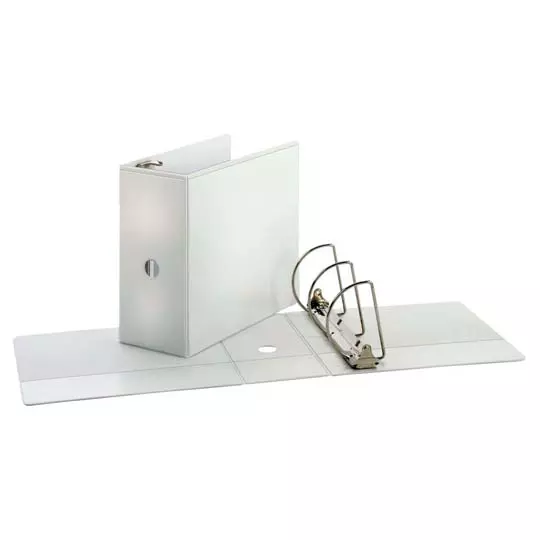 Carpeta Panorámica Cardinal Carta Blanca Herraje de 5 pulgadas "D" [ESS-CAR-17950]