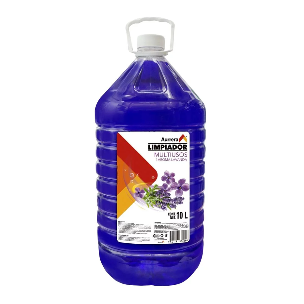 Aurrera Limpiador Multiusos Lavanda 10 L – Aroma Fresco