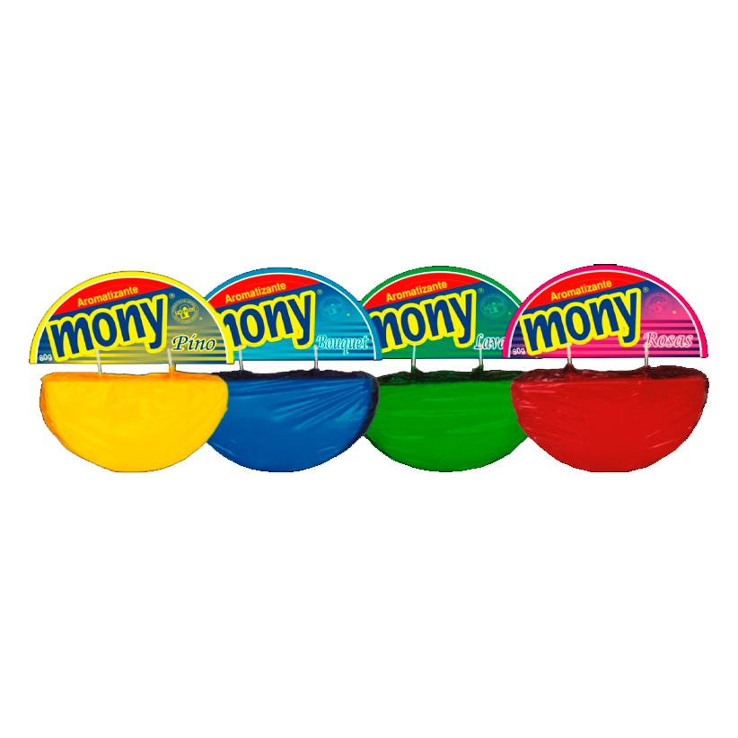 Mony Pastilla Aromatizante 80 g – Surtido de Fragancias [PLG0180]