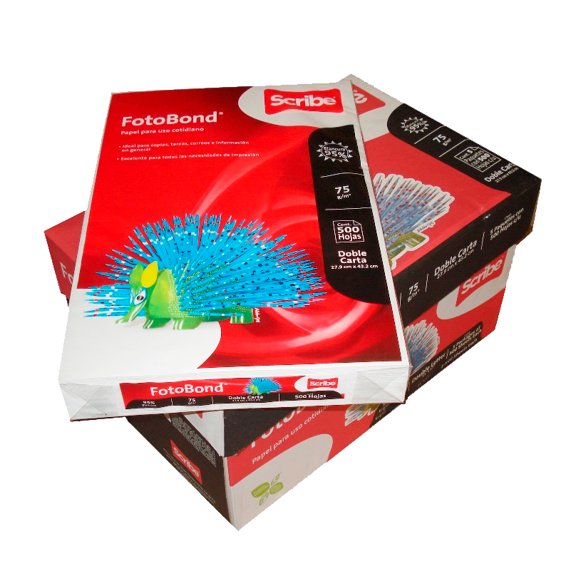 Scribe Papel Foto Bond Carta 95 % – Caja 10/5000 h [ 7502233377544]