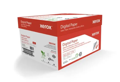 [7503031897074] Papel Cortado Xerox Bond Digital Oficio 75gr 99% Blancura (Rojo) C/5000 Hojas [7503031897074]