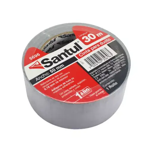 [SAN-ADS-5696] Cinta Adhesiva Santul Para Ducto 30 m.  [SAN-ADS-5696]