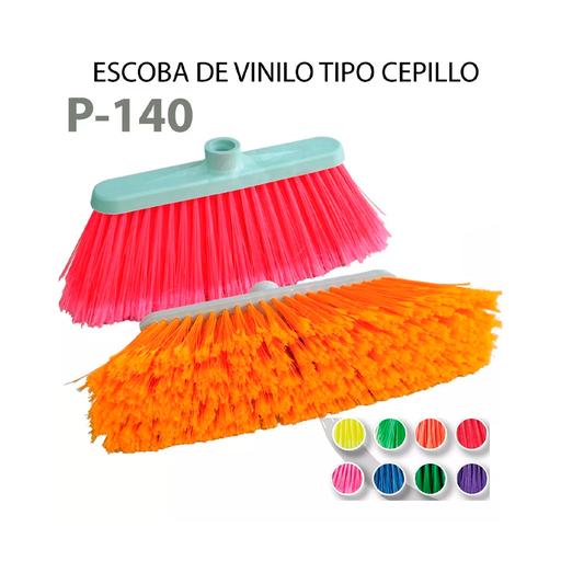 [EPER-0552/Baston] Perico Escoba Económica – Colores Surtidos Con Bastón [EPER-0552]