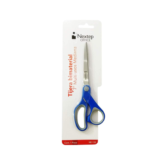 [NE‑137] Tijera Nextep  Bimaterial 7″ • Acero Inoxidable [NE‑137]