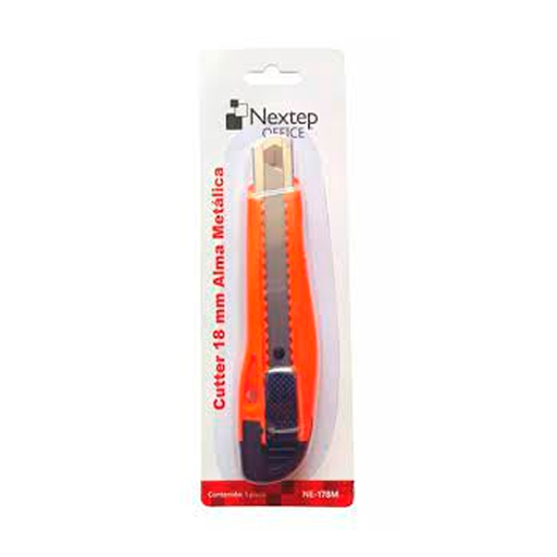 [NE-178] Nextep Cutter 18 mm Naranja – Blíster 1 Pza [NE-178M]