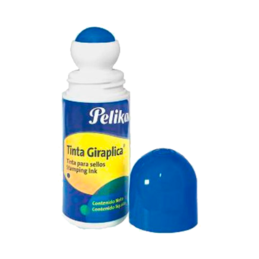 [PEL-TIN-4420009] Tinta Para Sellos Pelikan Giraplica 60ml Color Azul [PEL-TIN-4420009]