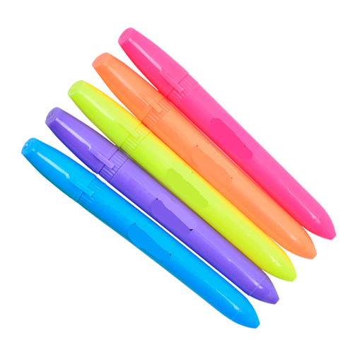 [7501428701393] Marcatextos Azor Vision Plus 6 mm – Blíster 5 Pzs, Neón Surtidos [7501428701393]