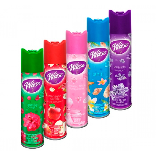 [WIEAE-0001-02] Wiese Aerosol 400 ml – Aromatizante Multiusos (Aromas Surtidos) [WIEAE-0001-02]