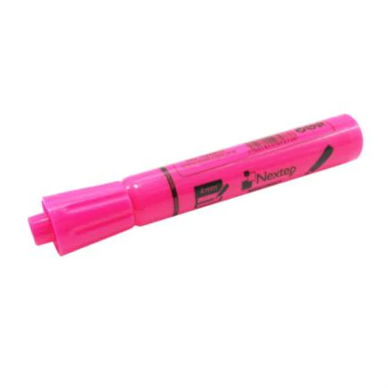 [NE‑079R] Marcador Resaltador Nextep Rosa Punta cincel 4 mm [NE‑079R]