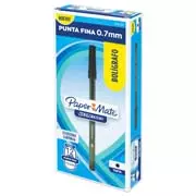 [BER-BOL-66766] Boligrafo Kilometrico Economico Negro Punto Fino Caja Con 12 Piezas [BER-BOL-66766]