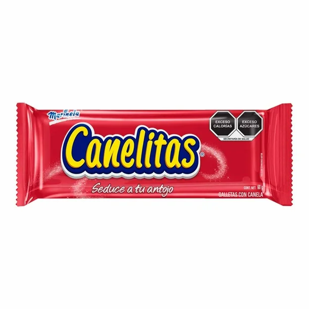 Canelitas Marinela 19 pzas de 60 g c/u