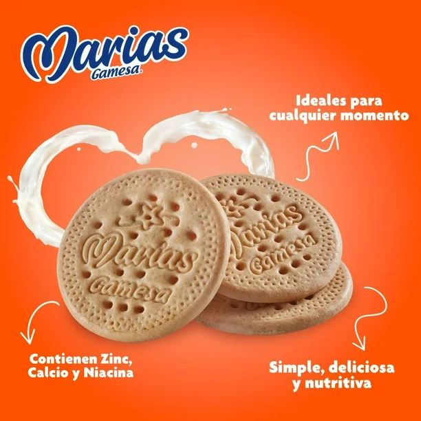 Marías Gamesa con 18 pzas de 170 g c/u
