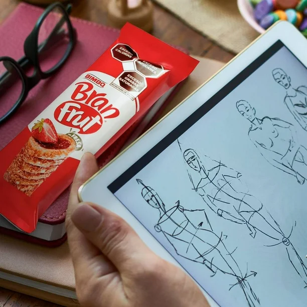 Barras Bimbo Bran Frut con Relleno con Fresa 24 pzas de 40 g