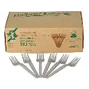 Tenedor Natural Eden Vitabag Biodegradable 280 pzas