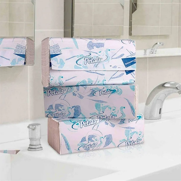 Toallas Interdobladas Kimberly-Clark Pétalo 20 Fajillas con 150 pzas c/u
