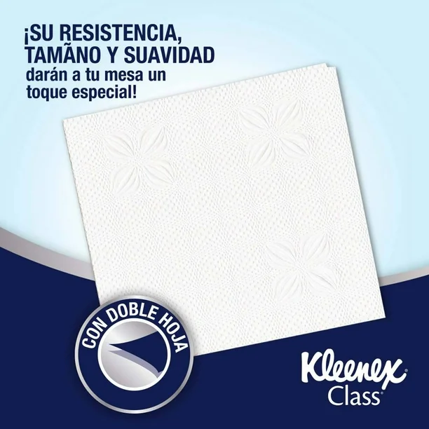 Servilletas Kleenex Class 2 Paquetes de 200 pzas