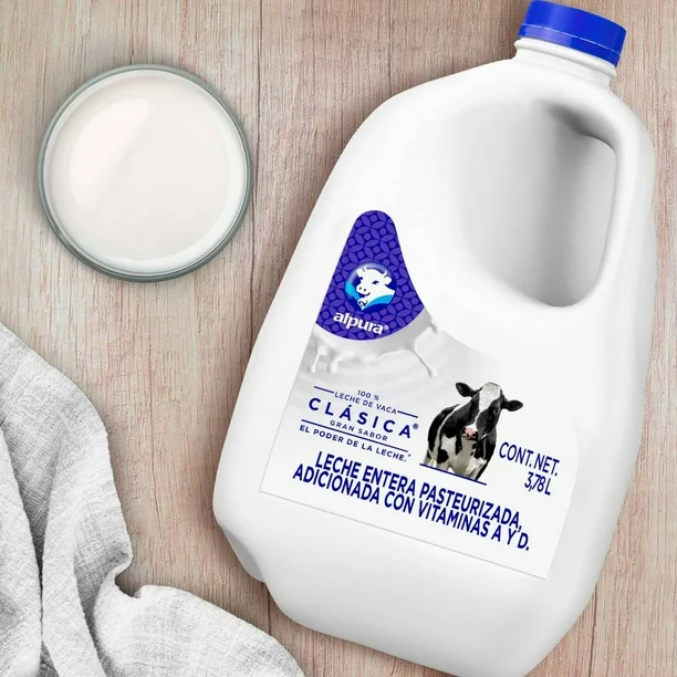 Leche fresca Alpura Clásica Entera 3.78 L