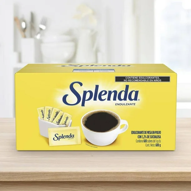 Endulzante Splenda 600 Sobres de 1 g c/u