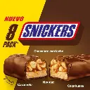 Snickers Barra de Chocolate con leche 8 piezas de 48 g