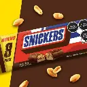 Snickers Barra de Chocolate con leche 8 piezas de 48 g