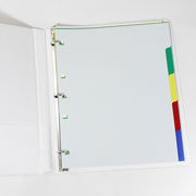 Separador Acco SK-10 Plastico Carta Surtido 5 Divisiones