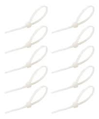 Cinchos de Nylon STEREN 2.5 x 96mm Blanco 100 Piezas