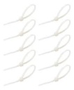 Cinchos de Nylon STEREN 2.5 x 96mm Blanco 100 Piezas