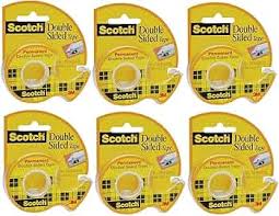 Cinta 3M Doble Capa Scotch 012X6.3 Mts C/Despachador