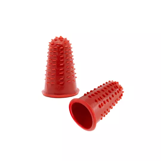 Dedal Hercules de hule no. 12. bolsa con10 piezas