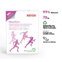 MARATHON XEROX 3M02051 HOJAS DE PAPEL CARTA 99% BLANCURA PAQUETE 500 HOJAS                  