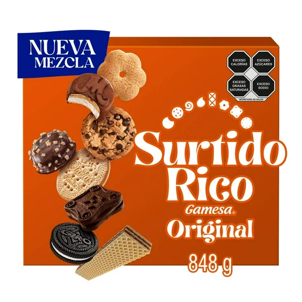 Galletas Surtido Rico Gamesa Original 848 g