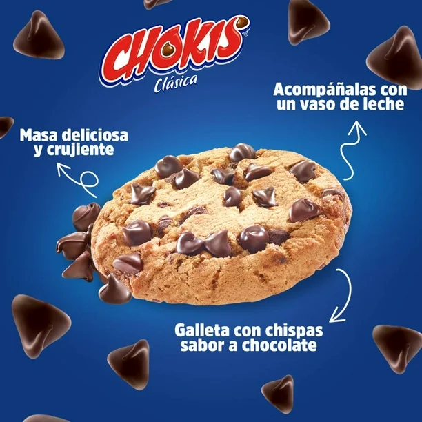 Chokis Gamesa con 14 pzas de 57 g c/u