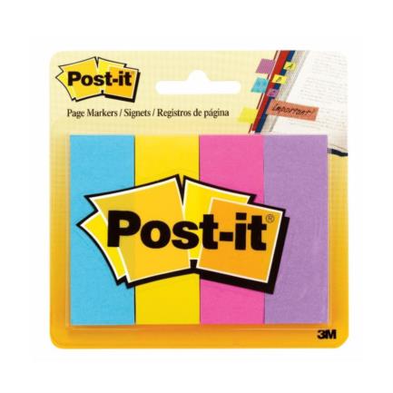 Señaladores Post-It 4 Colores Ultra