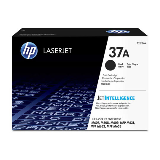 Toner HP LaserJet 37A Negro