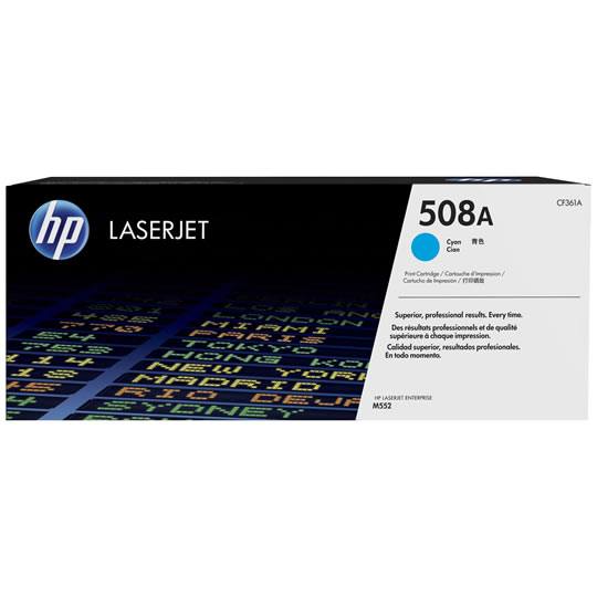 Toner HP LaserJet 508A Cian