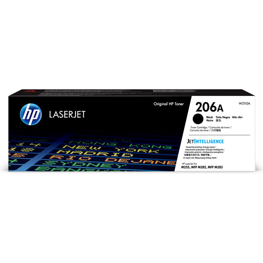 Tóner original HP laserjet 206a.