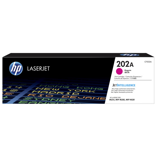 Toner HP LaserJet 202A Magenta