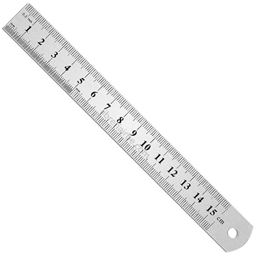 Regla Metalica 15cm Arly [3018]