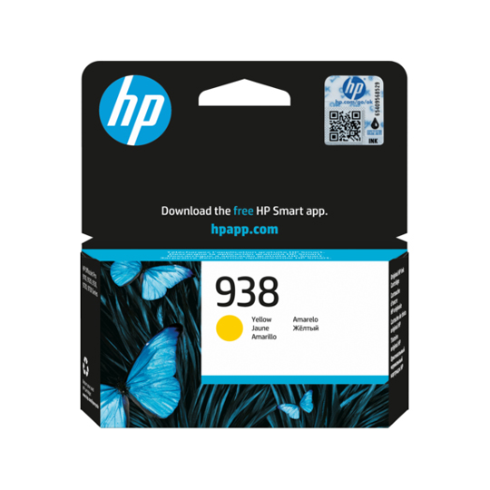 Cartucho de Tinta Amarilla HP 938