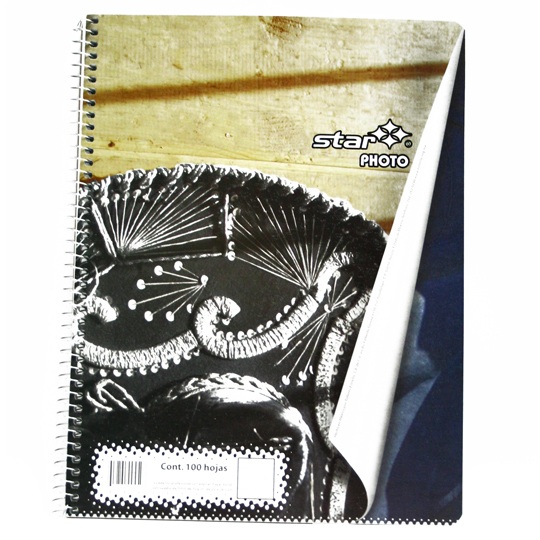 Cuaderno profesional star kid Estrella cuadro chico 5 mm 100 hojas