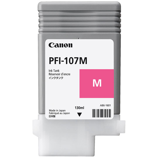 Tanque tinta CANON negro PFI-107BK 130ML