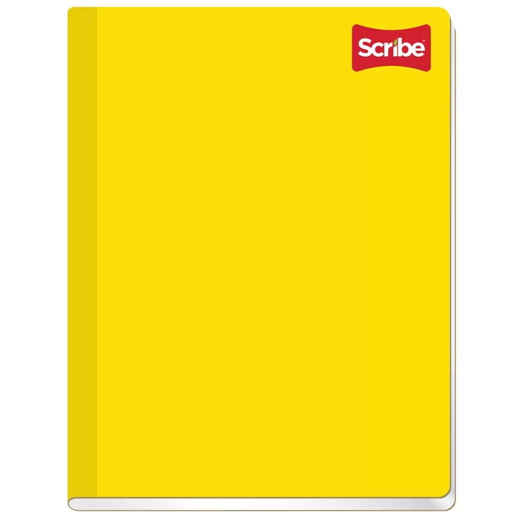 CUADERNO COLEGIAL 100HJS CLASICO COSIDO DOBLE RAYA ATADO DE 4 PZAS.