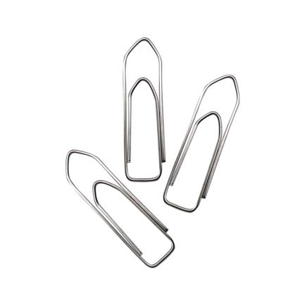 Clip Nextep Rectangular Niquelado #1 32mm 100 Clips