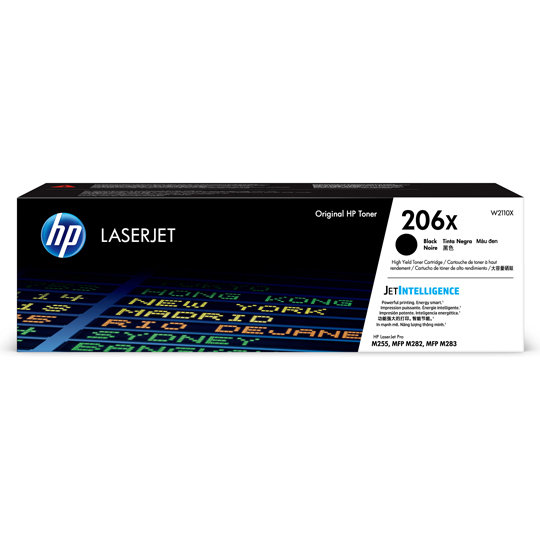 HP 206x Black Laserjet Toner Cartridge