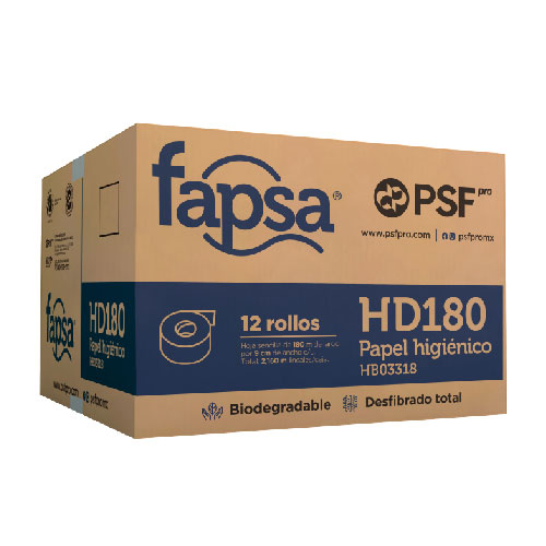 Papel higiénico Fapsa HB03318 12 rollos PSF Pro
