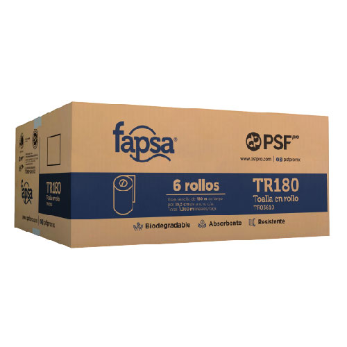 Toalla Fapsa eco (TR03610) 6 rollos PSF Pro