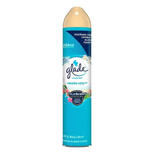 Glade aerosol Paraíso Azul 400 ml SCJ
