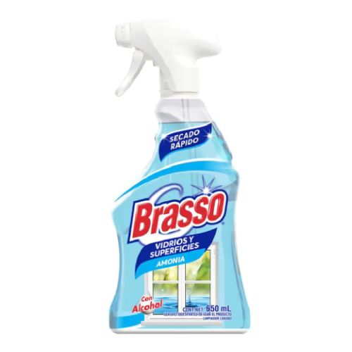 Brasso vidrios y superficies 650 ml RTT
