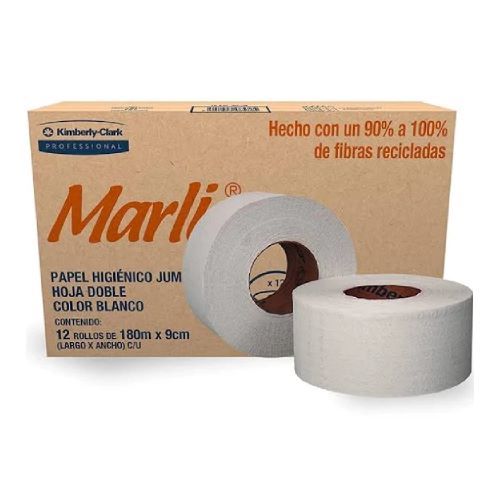 Papel higiénico Marli Jr. (90531) 12 rollos KC