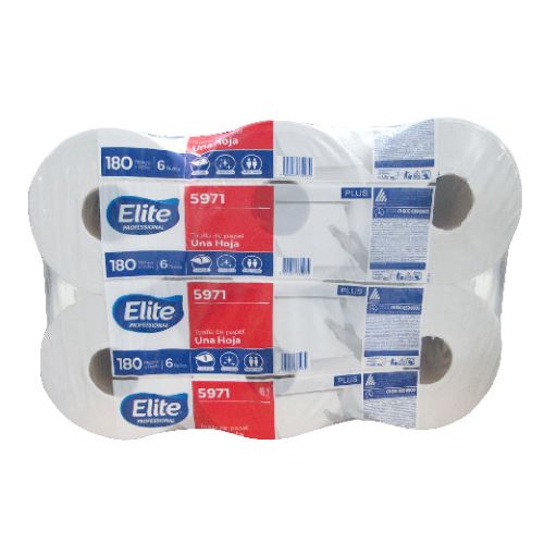 Toalla en rollo Elite 6 rollos